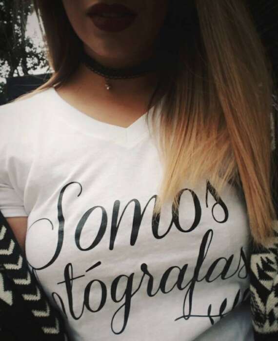 Playera Oficial Somos fotógrafas