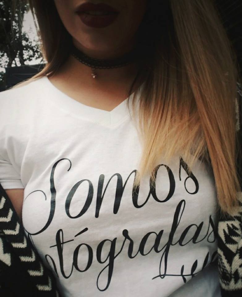 Playera Oficial Somos fotógrafas